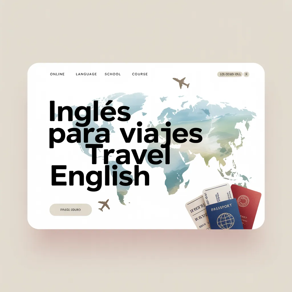 Inglés para viajes