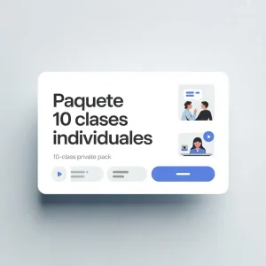 Paquete 10 clases individuales